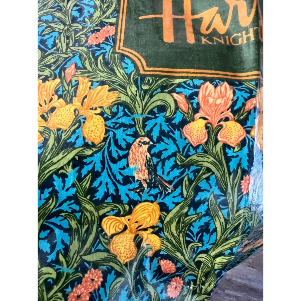 Harrods Knightsbridge William Morris Floral PVC Coated Cotton Apron England - Picture 10 of 10